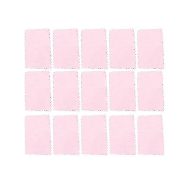 Jewelry Buffing Cloth Silver Polishing Cloth Care Oxidized Cleaning Composite 10x6.5cm 30Pcs