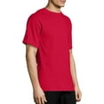 thumbnail image 4 of Hanes Authentic Men's Short Sleeve Crewneck T-Shirt, Big and Tall Sizes Available S-5XL, 4 of 6