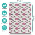 thumbnail image 5 of Pet Feeding Mat 16x24 Inch with Cute Pitaya Dragon Fruit Print, Durable Waterproof Dog Food Mat, Absorbent, Non-Slip, Quick Dry, Easy Clean Tropical Exotic Fruit Design, 5 of 7