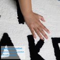 thumbnail image 3 of Cute Get Naked Bath Mat Bright Bathroom Rugs Bathroom Funny Non Slip Floor Bath Rug Machine Washable Bathmat Soft Microfiber Carpet for Bathtub & Shower (White Base & Black Words, 23.6 * 15.7 Inch), 3 of 8