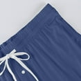 thumbnail image 7 of Difdany Men's Pocketed Pajama Pants Cozy Knit Bottoms for Fleece Pajama Pants Men, 7 of 7