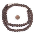 thumbnail image 2 of The Bead Chest Brown Ancient Style Java Glass Beads (11mm), 2 of 4