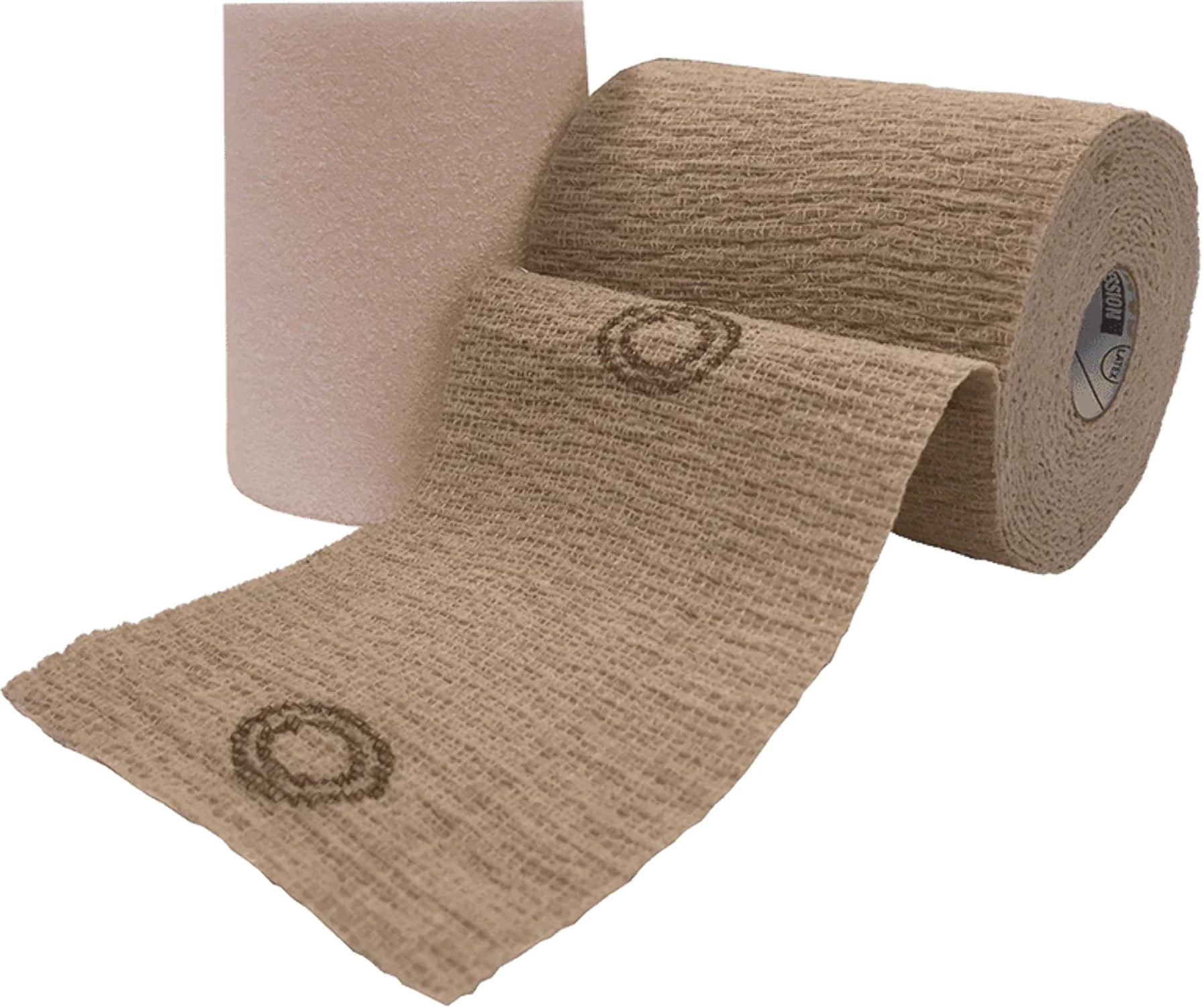 CoFlex 2 Layer Compression Bandage System 8840UBC-TN 4 Inch X 6/7 Yard Box of 2, Tan