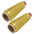 thumbnail image 2 of KAKOWELY 2 Rolls Reflective Glitter Thread Machine Embroidery Thread Kit Cross Threads for DIY Craft Sewing Accessories Clothes Accessories,125984X"X0.02"X0.02", 2 of 5