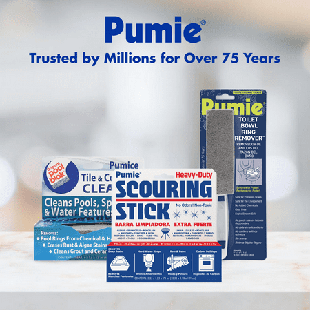 Pumie Scouring Stick Indoor and Outdoor Cleaner, 1 Count