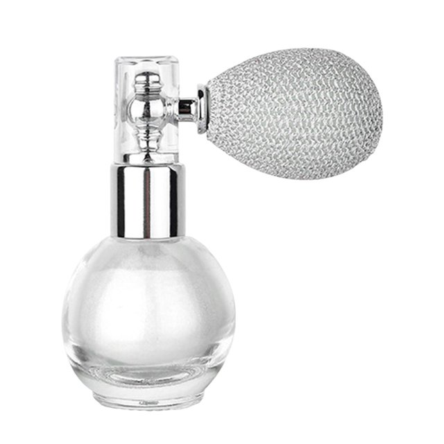 Spray de polvos iluminadores portátil con purpurina corporal para fiestas, bodas y eventos. 01