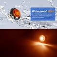 thumbnail image 2 of Dream Lighting 12V LED Side Marker Lights,Bullet Eyeball Clearance Light,RV Camper Trailer Boat,Amber Lighting,10-Pack, 2 of 7