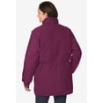thumbnail image 2 of Woman Within Plus Size Quilt-Lined Taslon Anorak, 2 of 6
