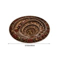 thumbnail image 3 of Christmas 3D Rug Round Optical Illusion Non-Slip,Non-Slip & Wear-Resistant, Machine Washable, Indoor Entryway Use, Festive Holiday Decor, 3 of 5