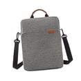 thumbnail image 3 of kusrkot Tablet Single Shoulder Bag Carrying Case Protective Smoothly Zipper Oxford Cloth L Gray, 3 of 9