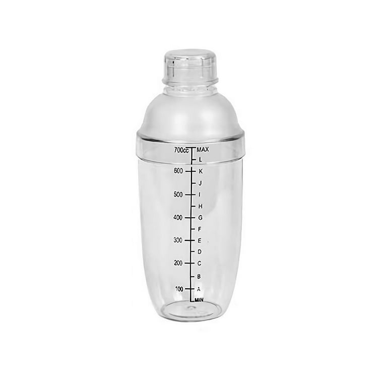 SUPTREE Glass Cocktail Shakers Bottle and Strainer - Professional Grade  Mixed Drink Shaker Cup Martini Shaker 650ml