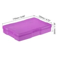 thumbnail image 2 of REGALWOVEN Photo Storage Box Organizer Cases Storage Container Picture Boxes Plastic Purple, 2 of 7