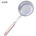 thumbnail image 1 of Wosthever Cuchara coladora, filtro de aceite de acero inoxidable, cuchara colgante para freír, espumadera para cocina, fideos, pasta, colador de cuchara Cocina y Comedor 20# Wosthever HA000750-04, 1 of 6
