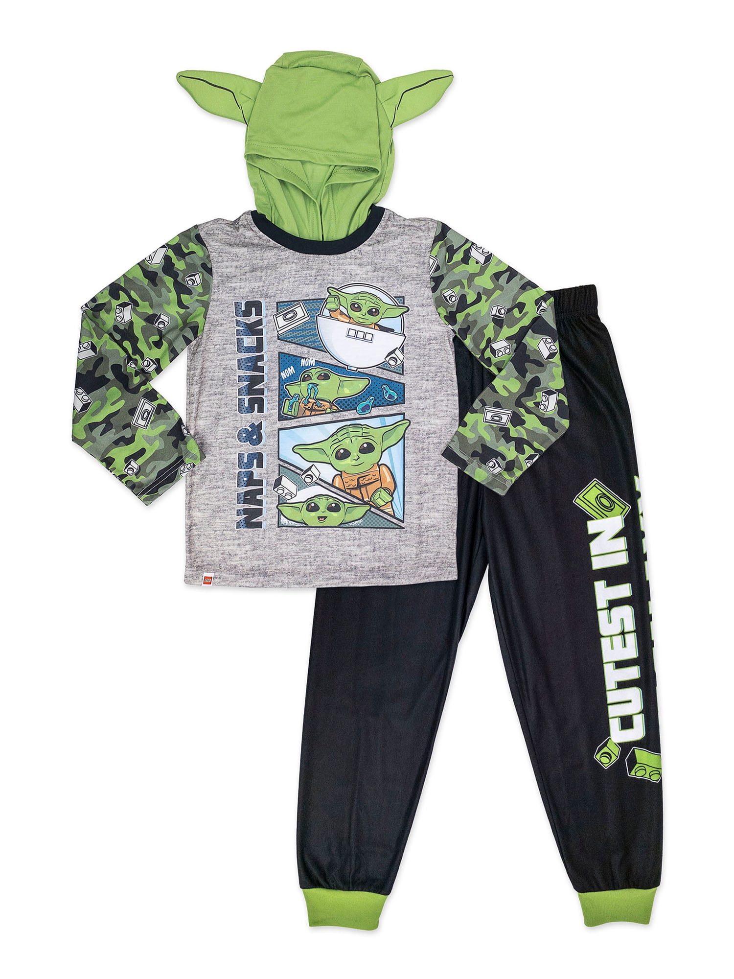 LEGO boys Long Sleeve and Jogger Pants 2-piece Outfit Set 