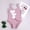 Pink, variant on uublik Toddler Swimsuit Summer One-piece Swimsuit Love pattern Cute Swimsuit Pink, Sizes 1T-6T
