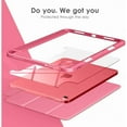 thumbnail image 4 of New Tablet Case for Ipad (A16) 11Inch 2025 10Th Generation 10.9Inch Clear Back TPU Shockproof Protector Cover with Pencil Holder, 4 of 7