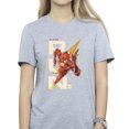 thumbnail image 3 of DC Comics Womens le T-Shirt de Garçon en Coton à Course Éclair, 3 of 4