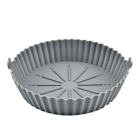 

Air Fryer Silicone Pot Baking Basket Oven Non Stick Reusable.Liners.Microwavable