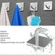 thumbnail image 4 of patre De Salle De Bain Lot De 4 Crochets Adhsifs Trs Rsistants Coller Sur Le Mur Porte Armoire Porte-serviettes En Acier Inoxydable Crochets Vte, 4 of 4
