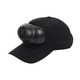 thumbnail image 5 of Sombrero con visera y ventilador para mujer, transpirable, para verano Gorra de béisbol negra, 5 of 9