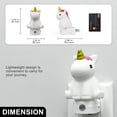 thumbnail image 4 of 2 Pack Unicorn Multicolor RGB & Warm White Kids Night Light, 4 of 7