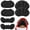 Black, variant on Adhesive Back of Heel Cushion Pads, Heel Grips Inserts for Women Men, Prevent Heel Slip and Blister Shoe Guards
