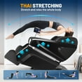 thumbnail image 6 of KOLLECKTIV Massage Chair 4D Zero Gravity Full Body Shiatsu Yoga Stretching SL Track, Heating, Black, 6 of 8