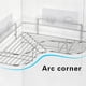 thumbnail image 4 of Bathroom Corner Shower Rack Stainless Steel Triangular Shampoo Soap Storage Shelves, 4 of 5