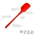 thumbnail image 2 of Tovolo Silicone Kitchen Utensils, Scoop and Spread Spoonula, Spatula, Jar Scraper, Candy Apple, Set of 4, 2 of 9