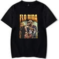 thumbnail image 1 of CYDZSWYXGS Flo Rida T-Shirts Merch graphics print Crewneck Unisex Trend Casual Short Sleeve Top, 1 of 5
