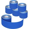 thumbnail image 1 of Muscle Exercise Tape Breathable Elastic Waterproof 5cm*5m (black, 6 Rolls), 1 of 5