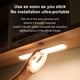 thumbnail image 5 of Luz LED de armario con sensor de movimiento alimentada por pilas | Iluminación interior inalámbrica regulable | Montaje magnético | Color ajustable – Blanco 11,4" | Temporizador remoto | Recargable, 5 of 8