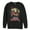 Black, variant on Men's Marvel Captain Marvel Sketch Profile  Sweatshirt Athletic Heather Large