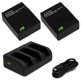 GoPro HERO8/HERO7 Black Dual Battery Charger and Battery - Walmart.com