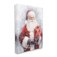 thumbnail image 4 of Stupell Industries Santa with Red Gift Holiday Painting Gallery Wrapped Canvas Art Print Wall Art, 36 x 48, 4 of 8