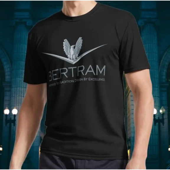 NEW! BERTRAM YACHTS Logo Long Sleeve T-Shirt Funny Size S to 5XL
