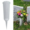 TIIFSWHS Cemetery Vases Flower Holder for Cemetery Decorations for In