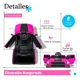thumbnail image 5 of Carro Montable Eléctrico Niño Camioneta Pickup Con Control Rosa, 5 of 5