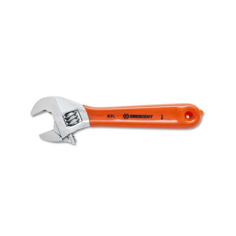 Crescent-AC28CVS Adjustable Wrench, 8 In. Chrome Finish, Cushion Grip