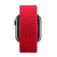thumbnail image 6 of Open Box Apple Watch Band Braided Solo Loop 44mm 45mm 46mm 49mm series 3 4 5 6 7 8 SE Red Size 5, 6 of 7