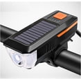 thumbnail image 4 of Headlights Bicycle With Horn Solar Energy Glare Night Ride Usb Charging Waterproof Everyday Bicycle Flashlight Equipment, 4 of 4