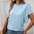thumbnail image 3 of Cilsoka Tshirts Shirts for Women Graphic Plus Plus Size Tops for Women Graphic Tees Womens Crop Tops Graphic Summer Blouses for Women Business Casual My Orders Placed, 3 of 5