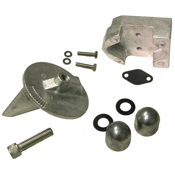 MERCURY ALPHA 1 GEN 1 ALUMINUM ANODE KIT W/HARDWARE MILITARY GRADE