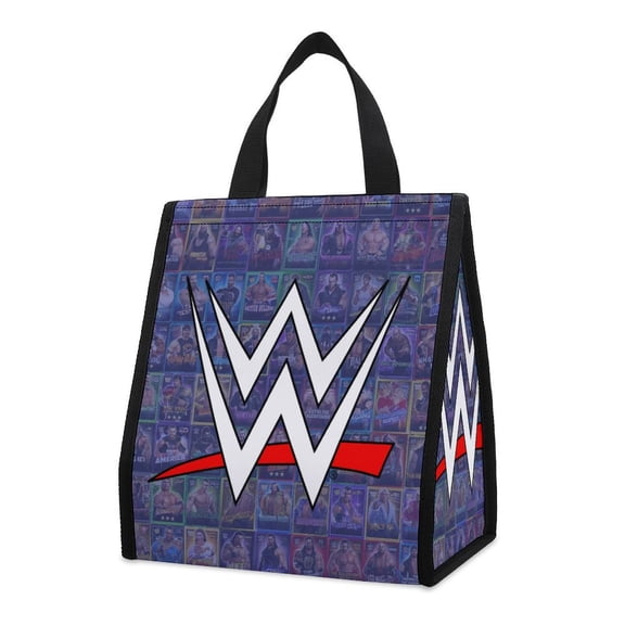 WWE WWE Lunch Bag, Insulated Lunch Bag for Women Men Lunch Box Container Bag Reusable Lunch Tote Bag for Office, Work, Beach, Travel, Picnic