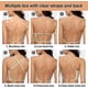 thumbnail image 4 of Women's Low Cut Deep U Plunge Bra Cleavage Enhancer Padded Push Up V Shape Backless Longline Bras With Clear Strap70C, 4 of 5