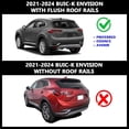 thumbnail image 3 of ROKIOTOEX Coyote Roof Rack Crossbars for 2021-2025 Envision , Black Cross Bars, 3 of 10