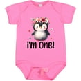 thumbnail image 3 of Inktastic Babys First Birthday Penguin 1 Year Old Girl Girls Baby Bodysuit, 3 of 5