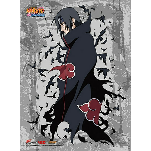 Naruto Shippuden Itachi Ss Wall Scroll Walmart Com
