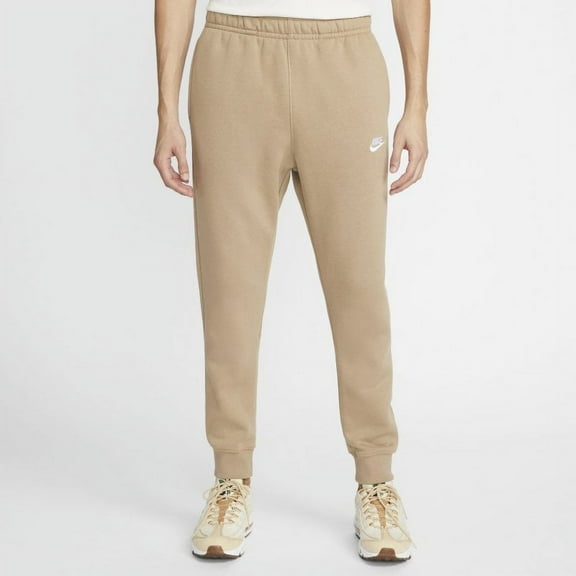 Men's Nike Sportswear Khaki/White Club Fleece Jogger (BV2671 247) - XL