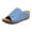 Light Blue-summer-shoe, variant on Shoes For Women Womens Sandles Dressy Wedge Sandals Women - Slip On Casual Summer Shoes, Lightweight Comfortable Sandals